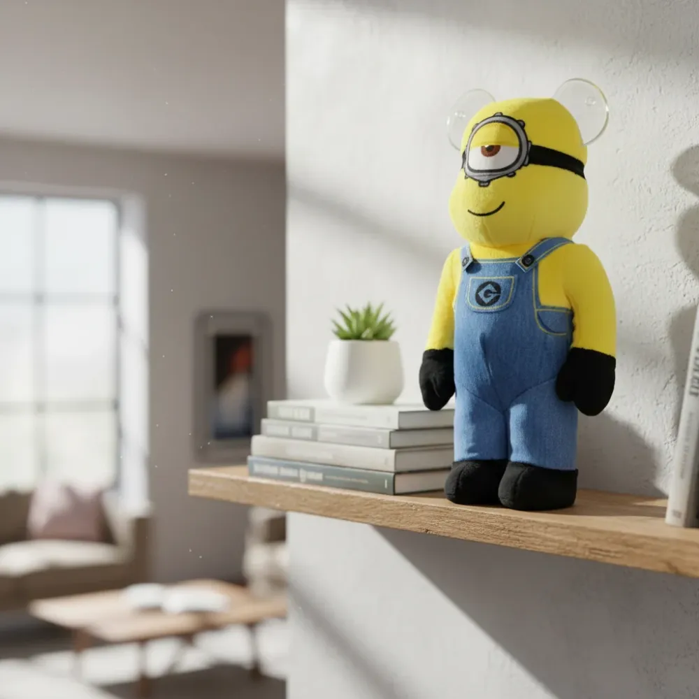 400% Bearbrick – Minions Stuart – (Costume Version)