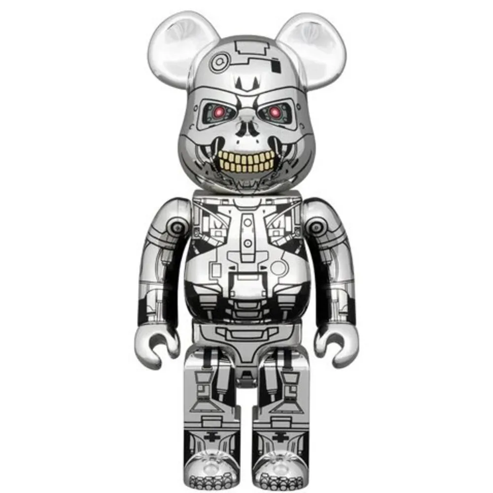 400% Bearbrick - T-800 Endoskeleton (Terminator 2)
