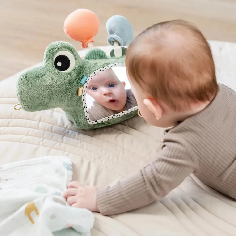 Aktiviteettilelu peili Croco vihreä