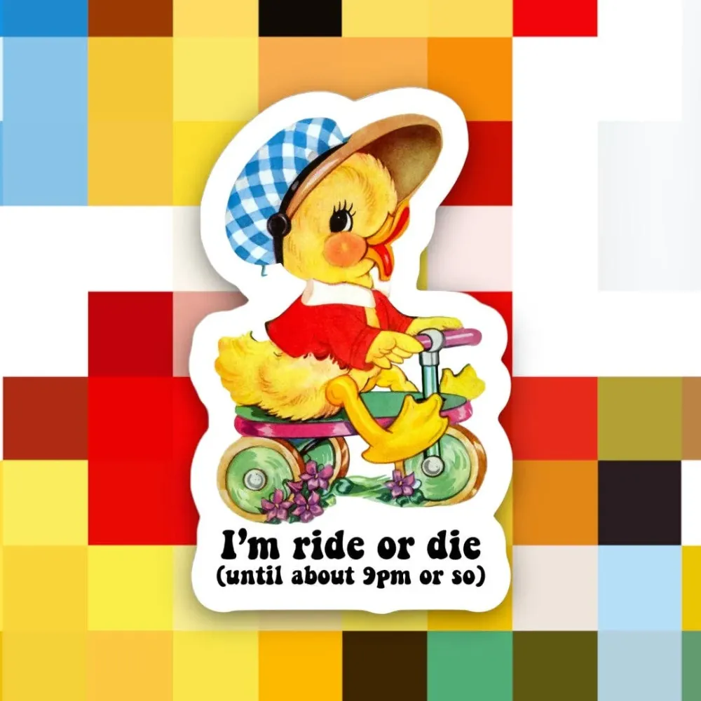 Ankkatarra "I'm Ride or Die (noin klo 21 asti)"