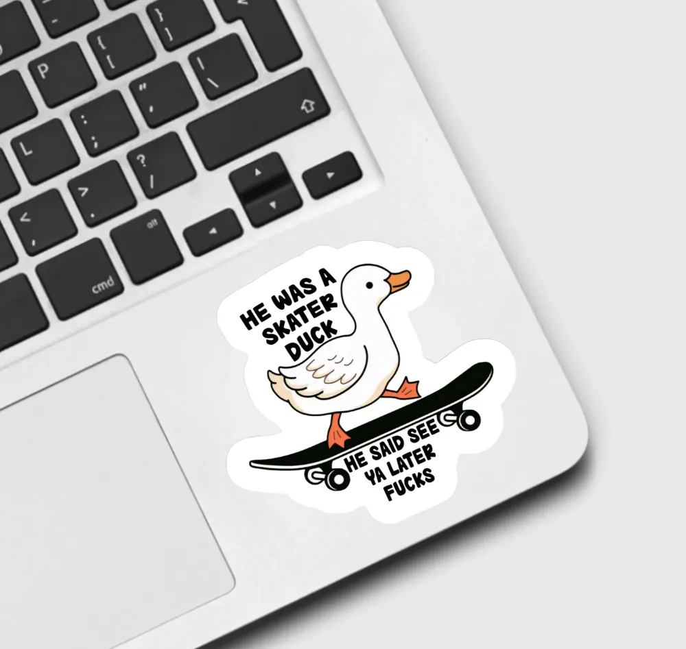 Ankkatarra "Skater Duck"