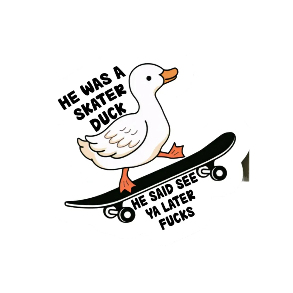 Ankkatarra "Skater Duck"