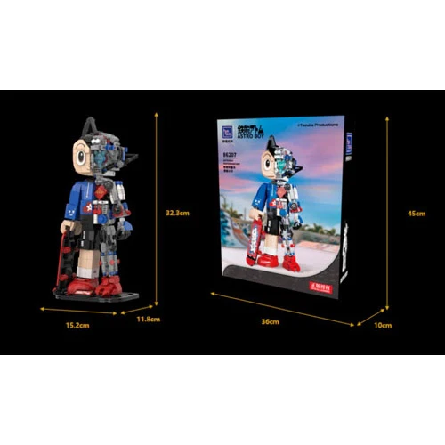 Astro Boy Skateboard Boy Buildable Figure