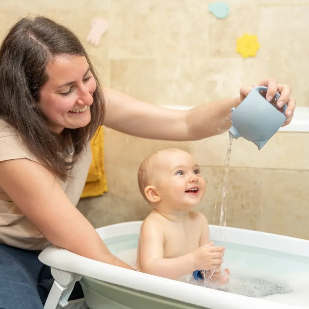 Babymoov Kylpylälelut Silikoni kastelukannu Sininen