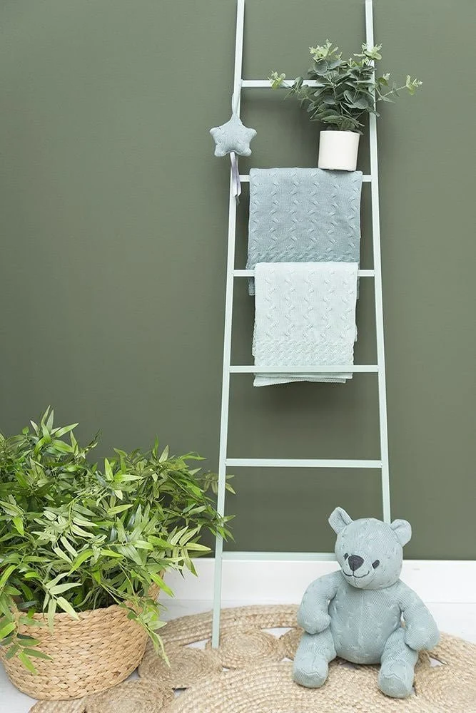 Baby's Only Cuddle Bear Cable Stonegreen 35cm