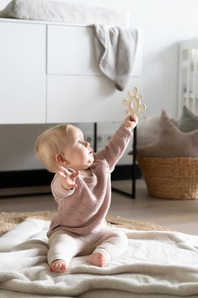 Baby's Only hammaslääkerengas Blossom Stonegreen