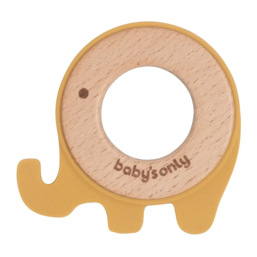 Baby's Only hammasrengas Elephant Ochre -vauvan hammasrengas