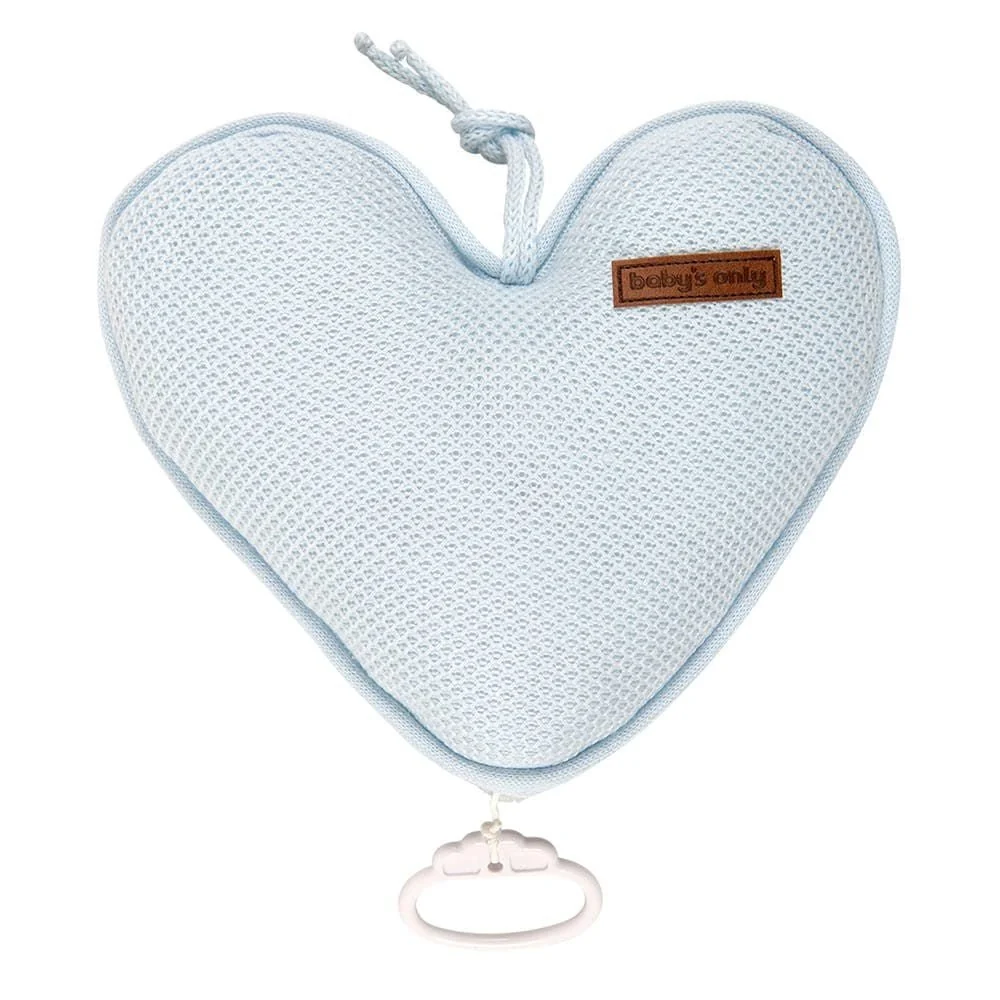 Baby's Only Music riipus Baby Heart Classic Powder Blue Baby Heart Klassinen Powder Blue