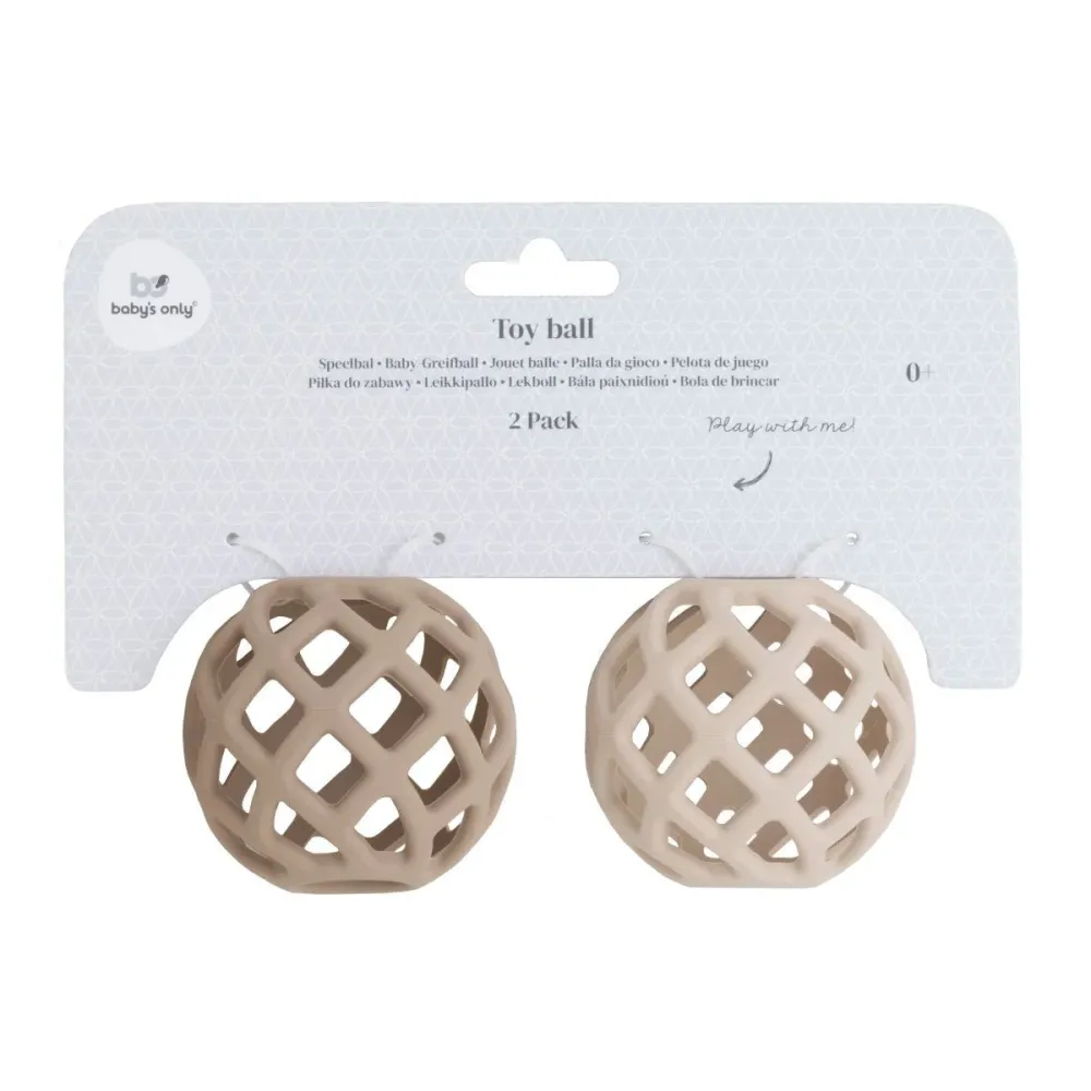 Baby's Only Playball Clay/Lämmin pellava 2kpl