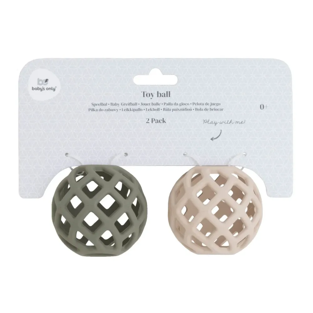 Baby's Only Playball Urban Green/ Lämmin pellava 2kpl