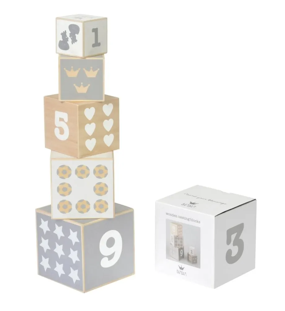 BamBam puulelujen pesäpalikat 12 kuukautta