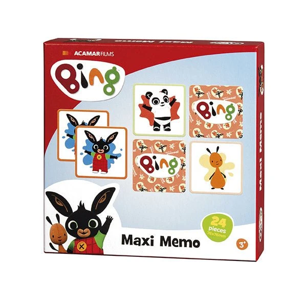 Bambolino Game Maxi Memo Bing 36St