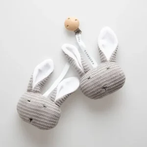 Bamboom Cuddle Clip Lämmin harmaa