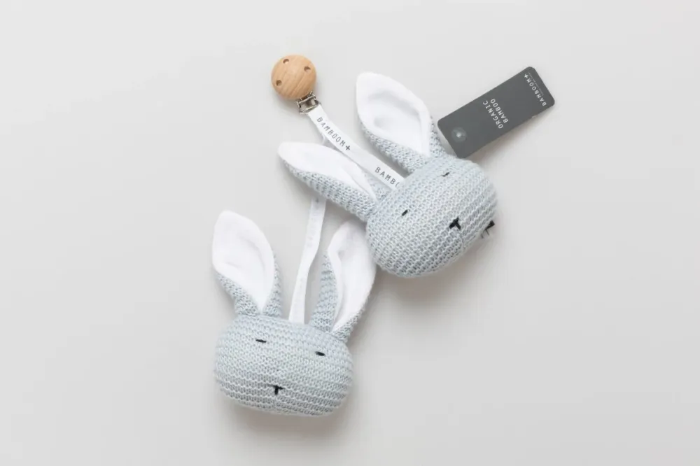 Bamboom Cuddle Clip Vaaleansininen