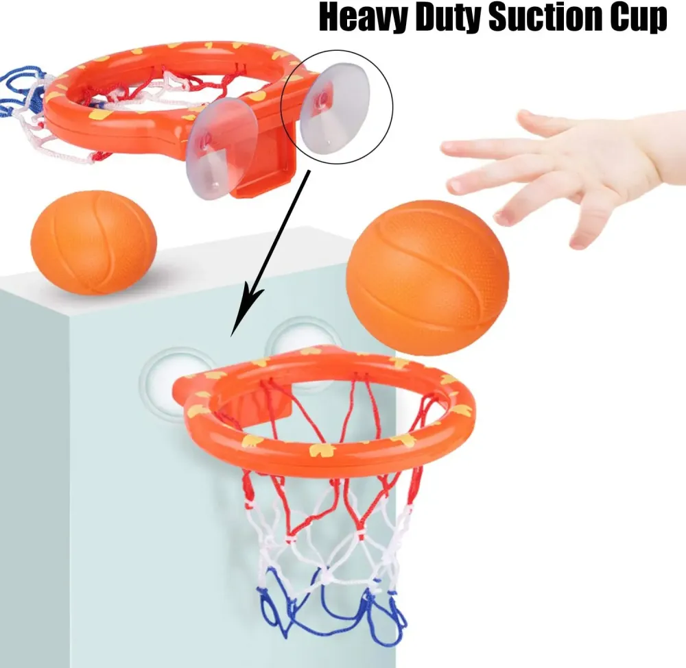 Bath Basketball™ – Roiskuvia pisteitä – Koripallo kylpylelu