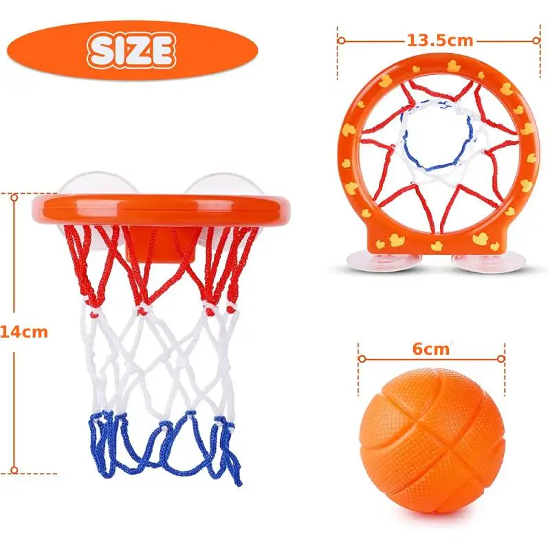 Bath Basketball™ – Roiskuvia pisteitä – Koripallo kylpylelu