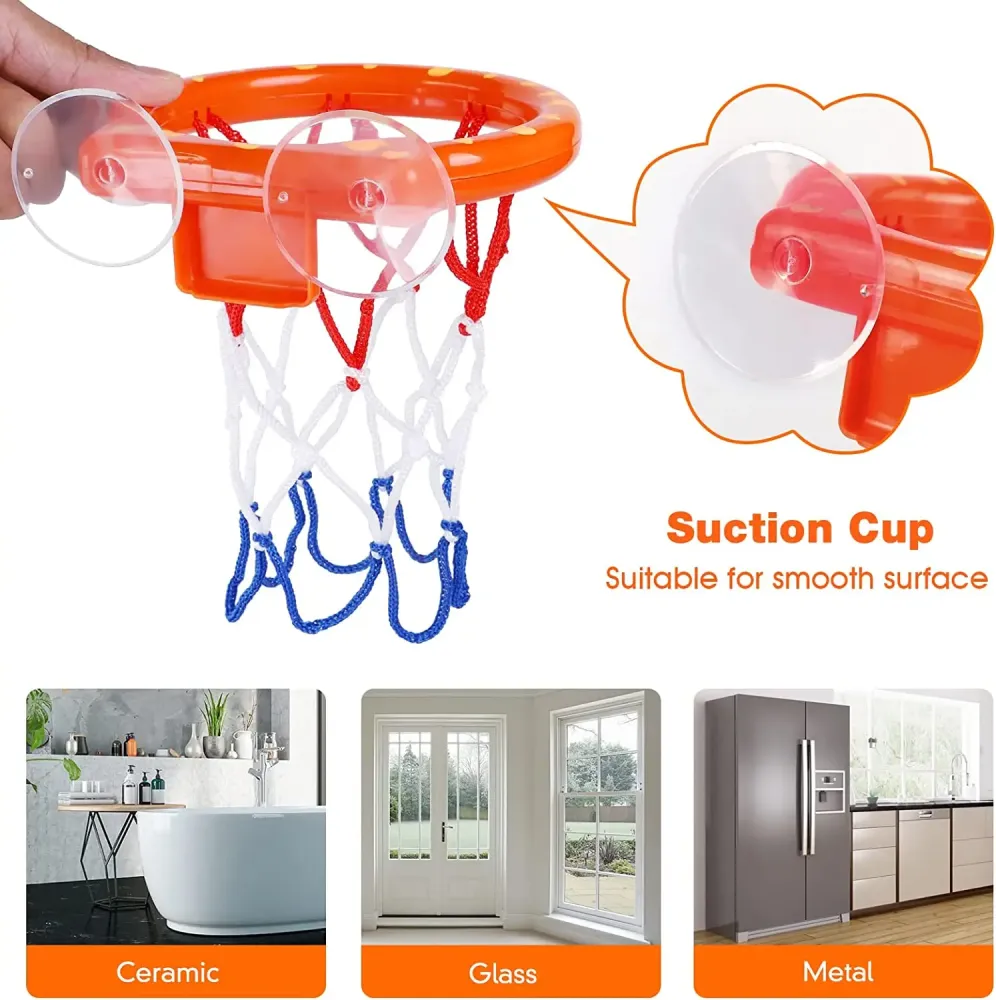 Bath Basketball™ – Roiskuvia pisteitä – Koripallo kylpylelu
