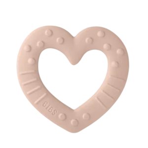 BIBS Hammaslelu Heart Blush