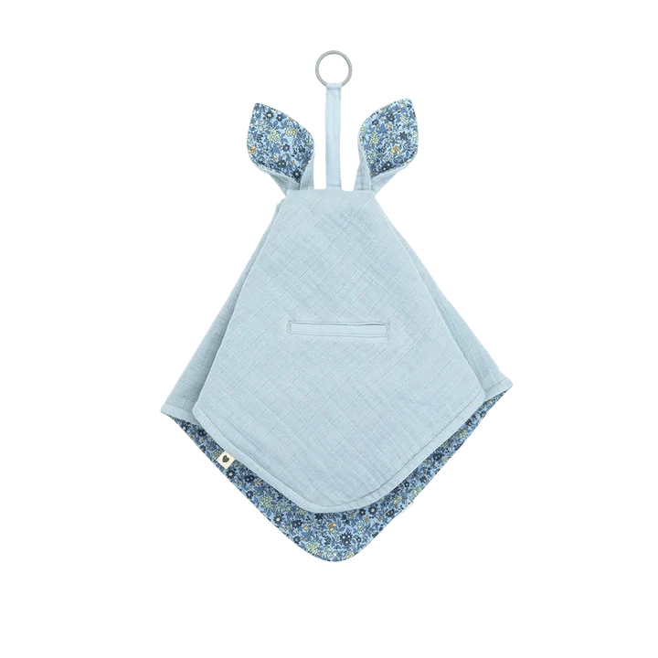 BIBS Pehmopeitto Liberty Kenguru Liberty Kamomilla Nurmikko Vauvan sininen