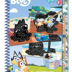Bluey Craft Book Scratchbook