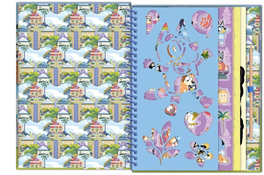 Bluey Craft Book Scratchbook