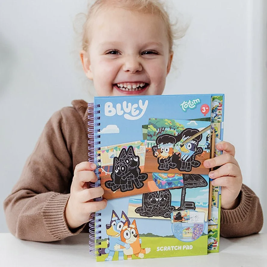 Bluey Craft Book Scratchbook