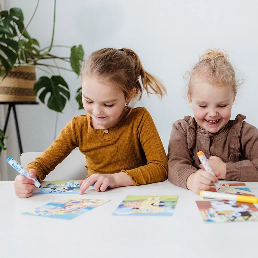 Bluey Craft kit leimaaminen