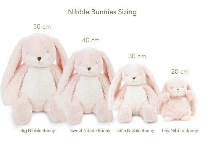 Bunnies Bay pehmoinen kani Medium vaaleanpunainen 30cm