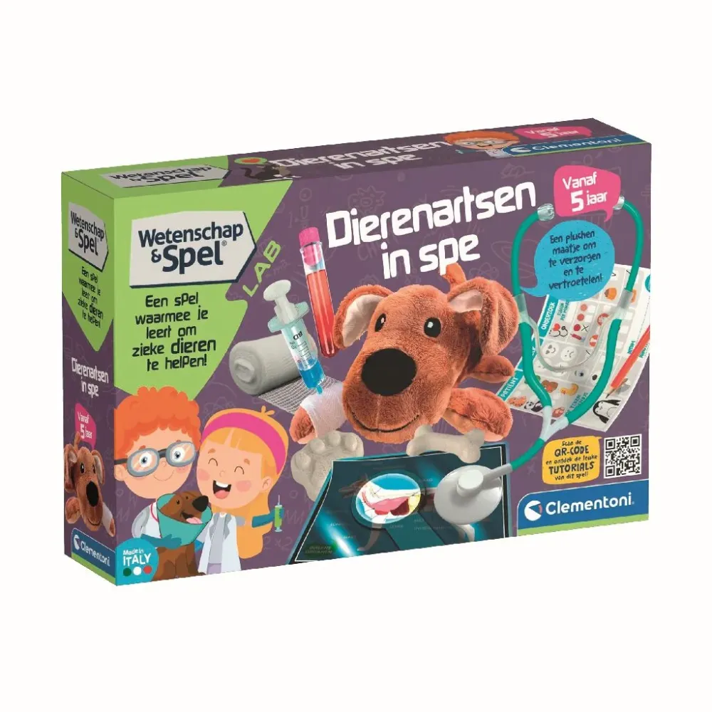 Clementoni Experiment Box Eläinlääkärit pelissä