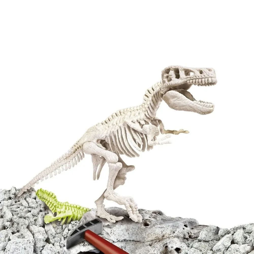 Clementoni Game T-Rex kaivaminen hehkuu pimeässä