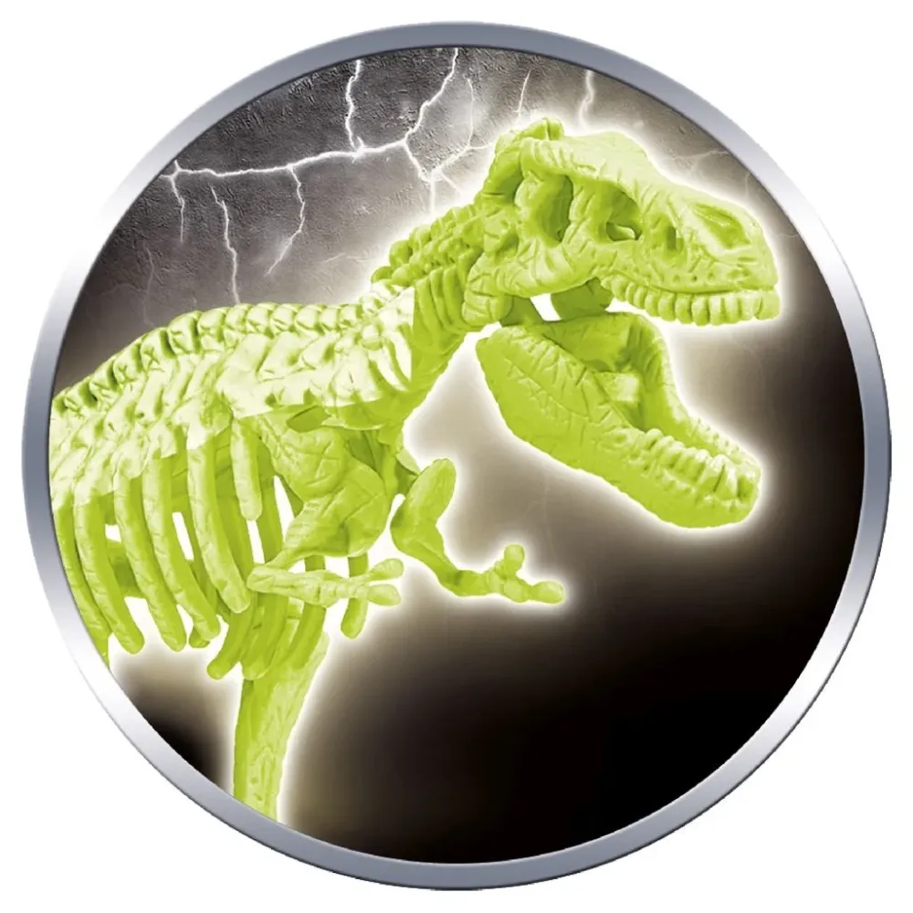 Clementoni Game T-Rex kaivaminen hehkuu pimeässä