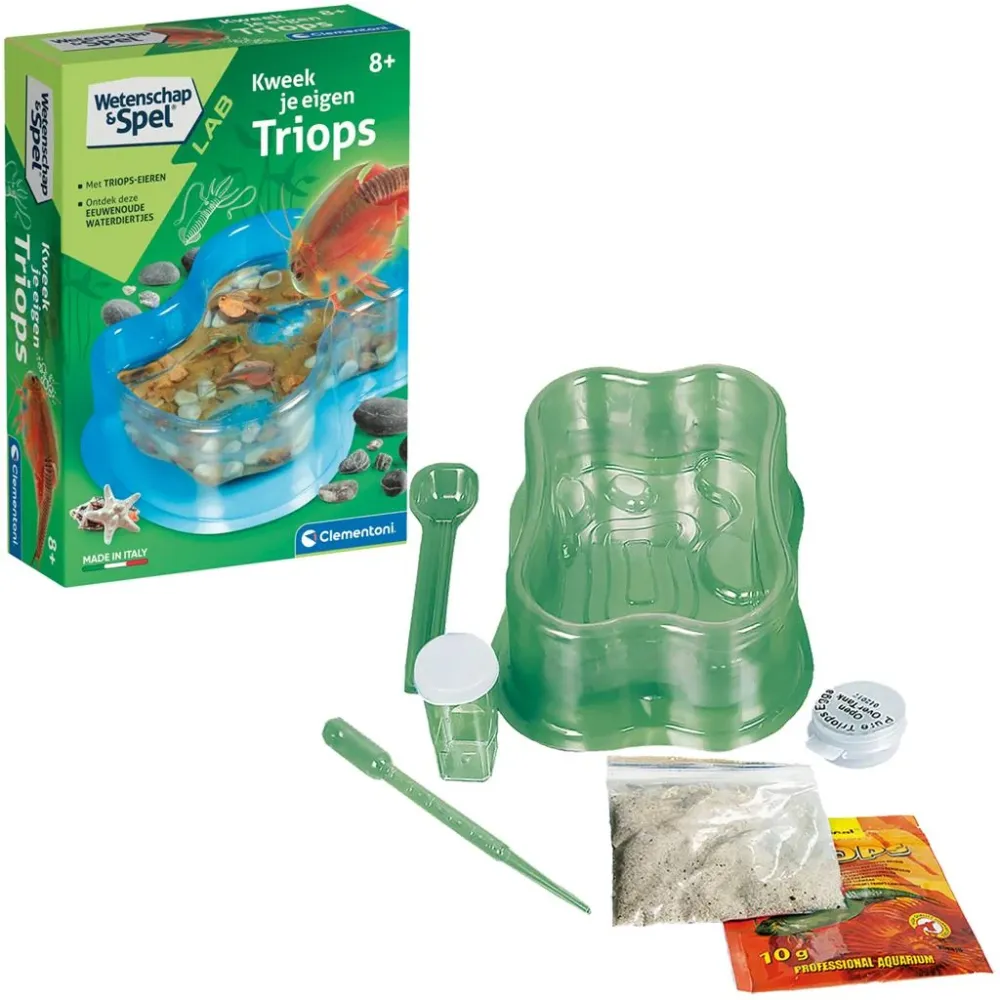 Clementoni Lelulaboratorio Triops kasvatus 7 kpl