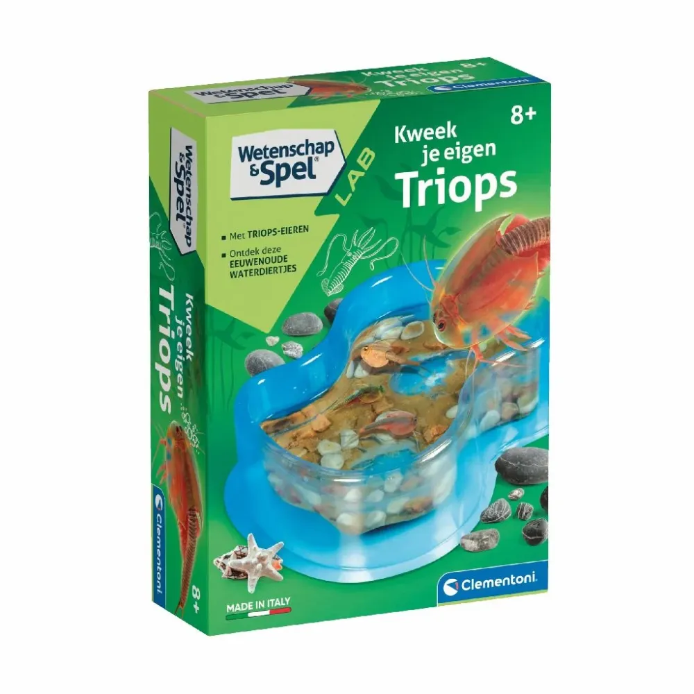 Clementoni Lelulaboratorio Triops kasvatus 7 kpl