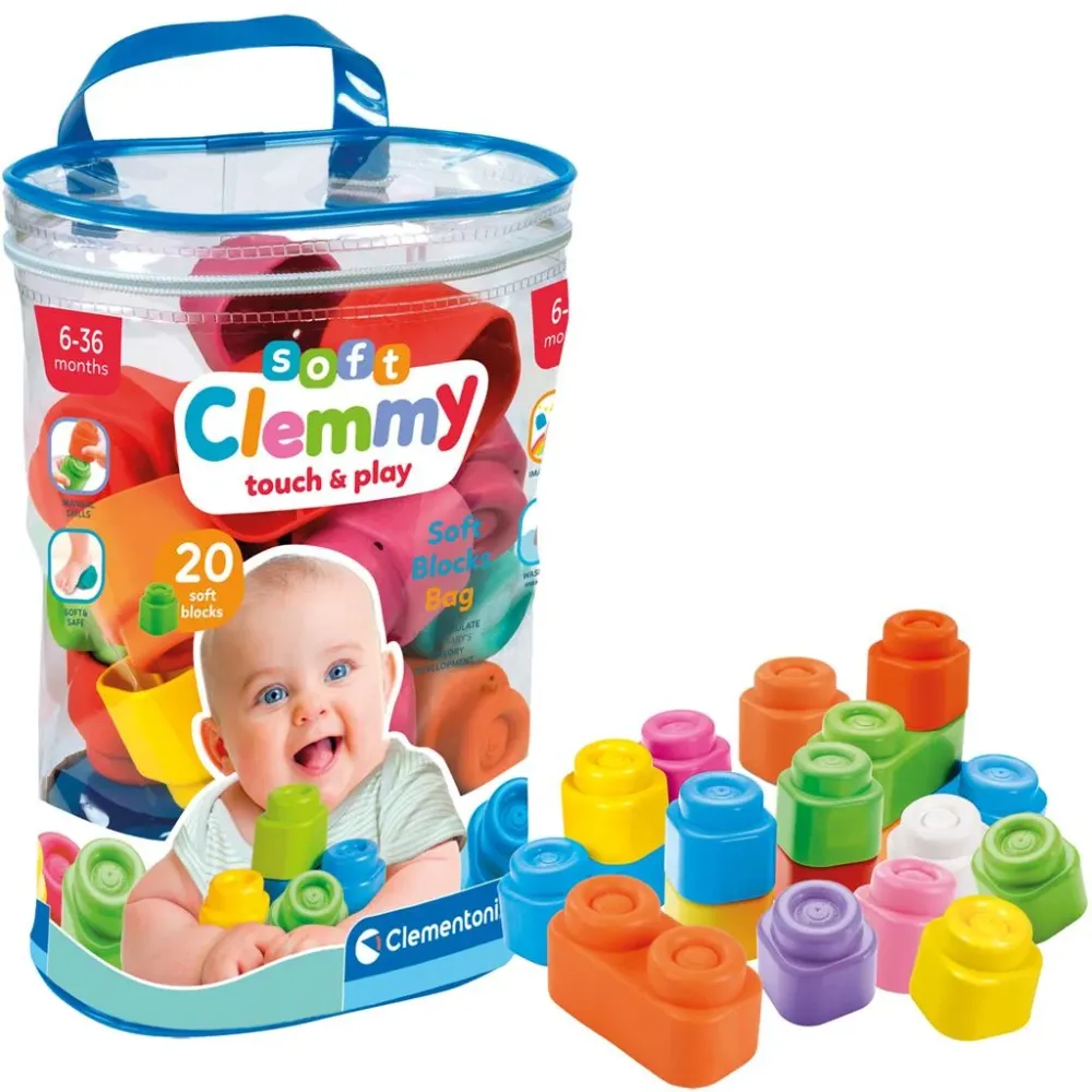 Clementoni Lohko-sarja Clemmy 20 lohkoa