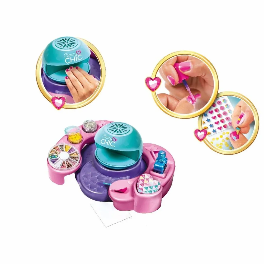 Clementoni Nail Studio Child Hullu Chic Cool Kynsilakka Studio