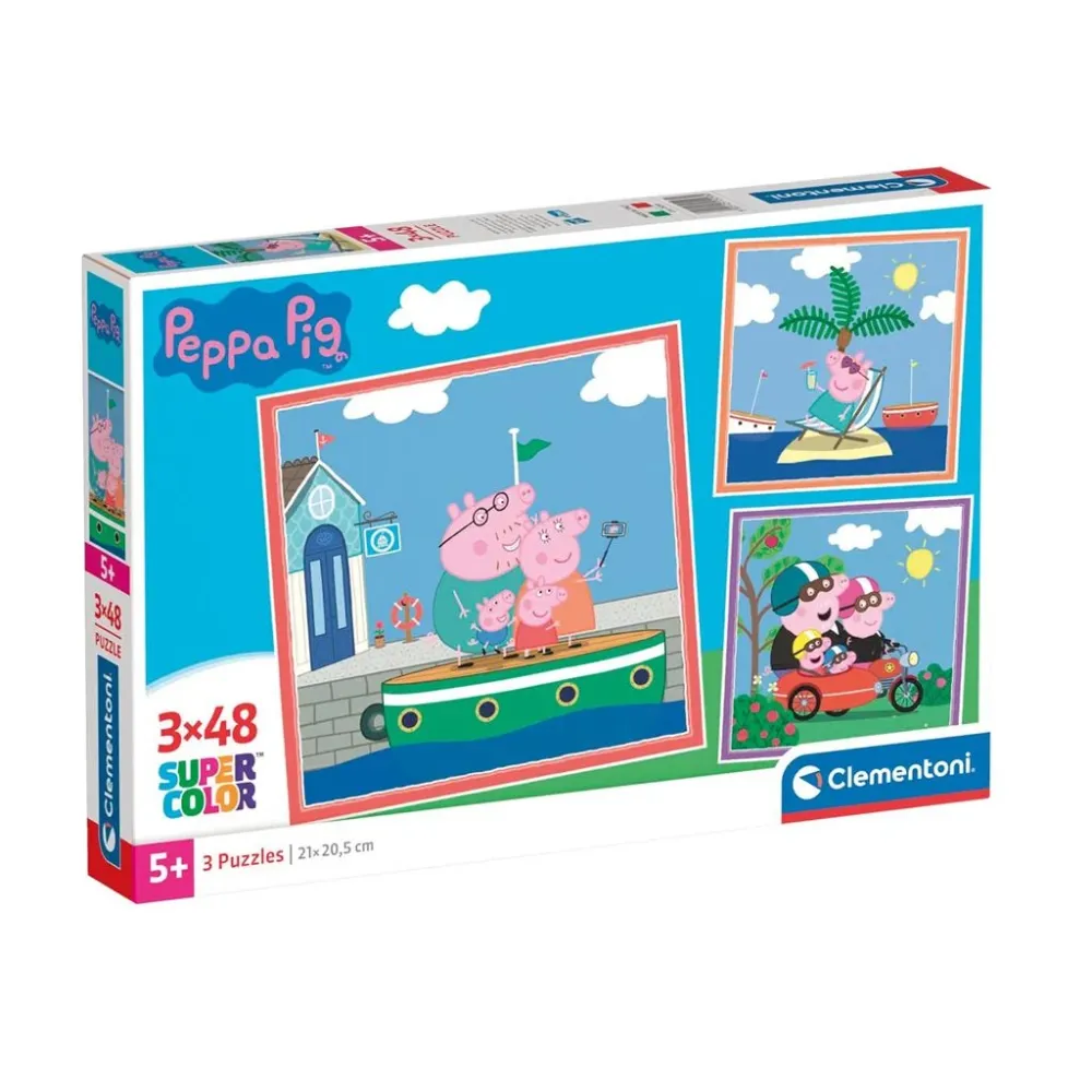 Clementoni palapeli Peppa Pig 3X48St