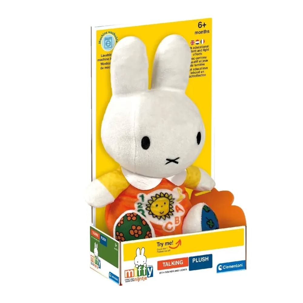 Clementoni Pehmolelu Miffy puhuu