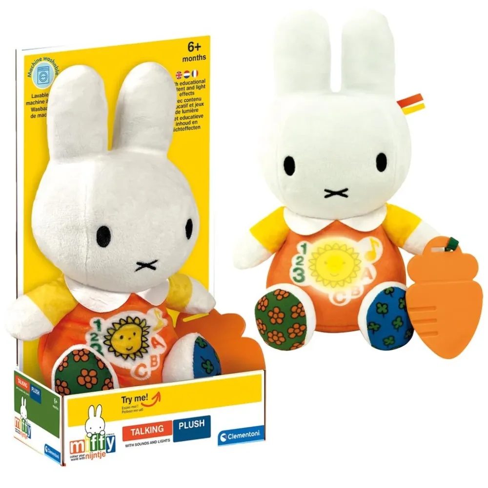Clementoni Pehmolelu Miffy puhuu