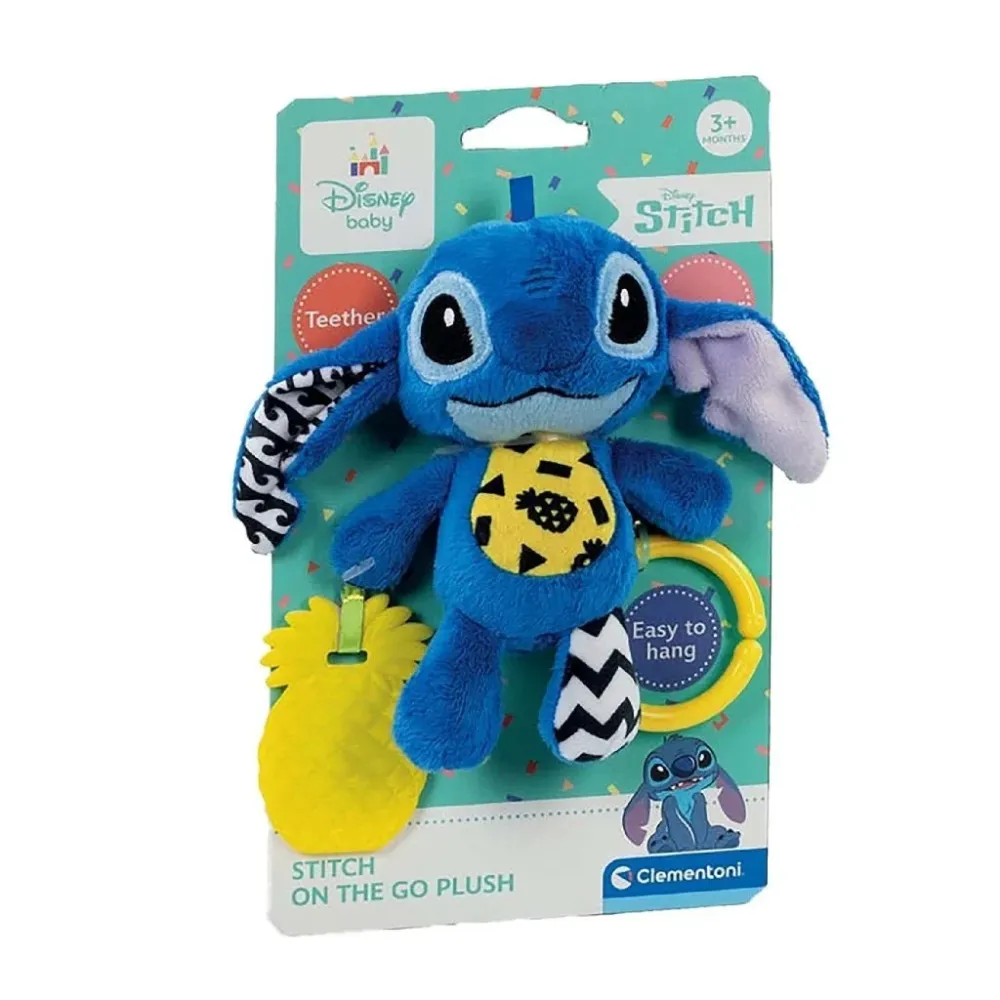 Clementoni Rattle Stitch pehmeä sininen