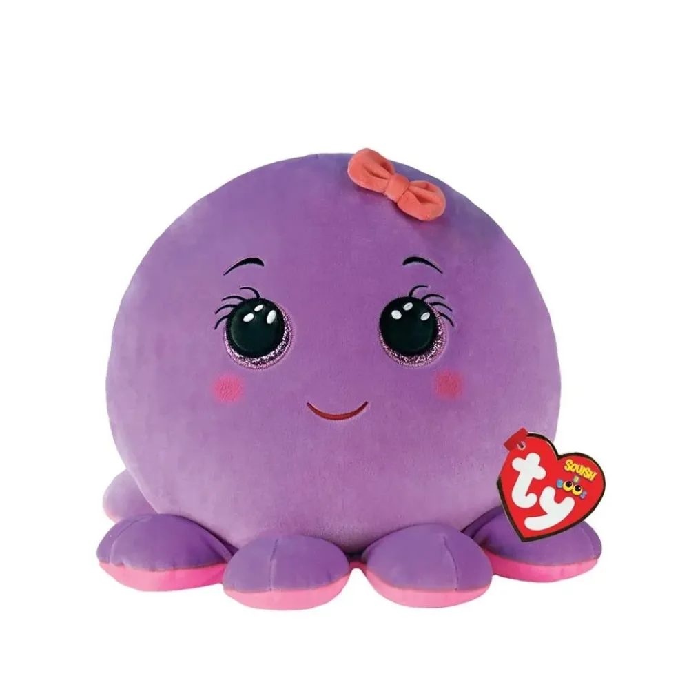 Ty Cuddle Octavia Violetti mustekala 20Cm