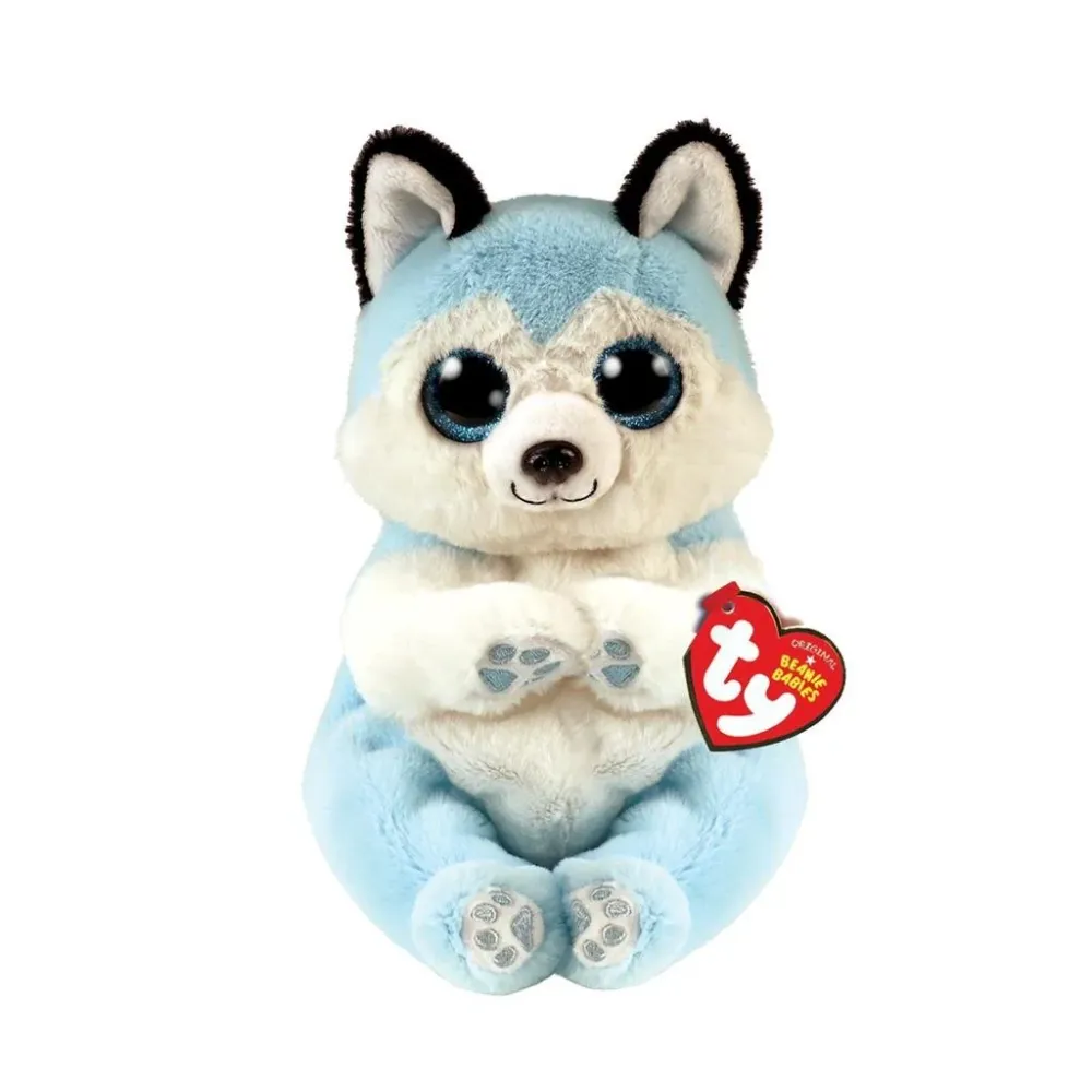 Ty Cuddle Thunder Blue Husky 15Cm