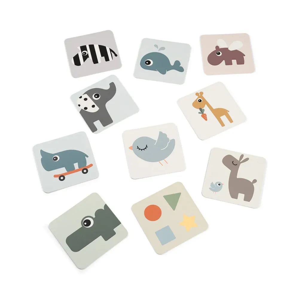 Deer Box Toy Contrast Cards Elphee tekemä
