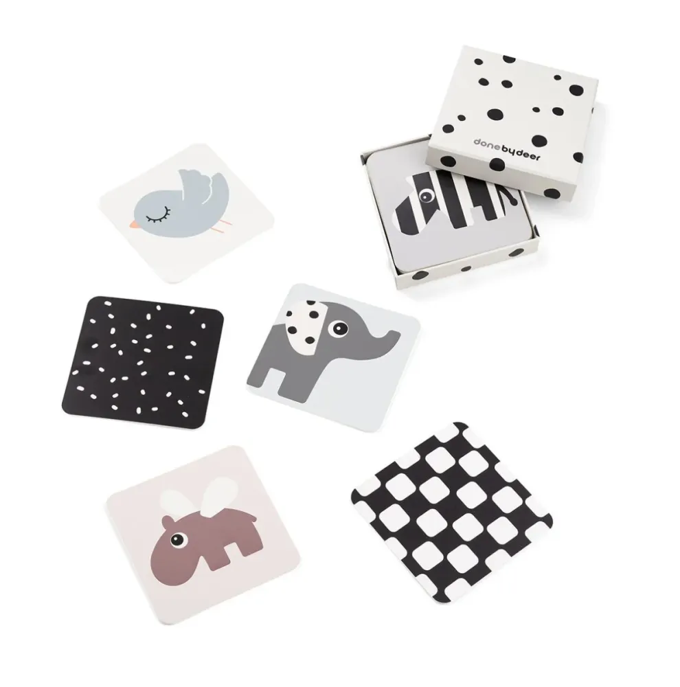 Deer Box Toy Contrast Cards Elphee tekemä