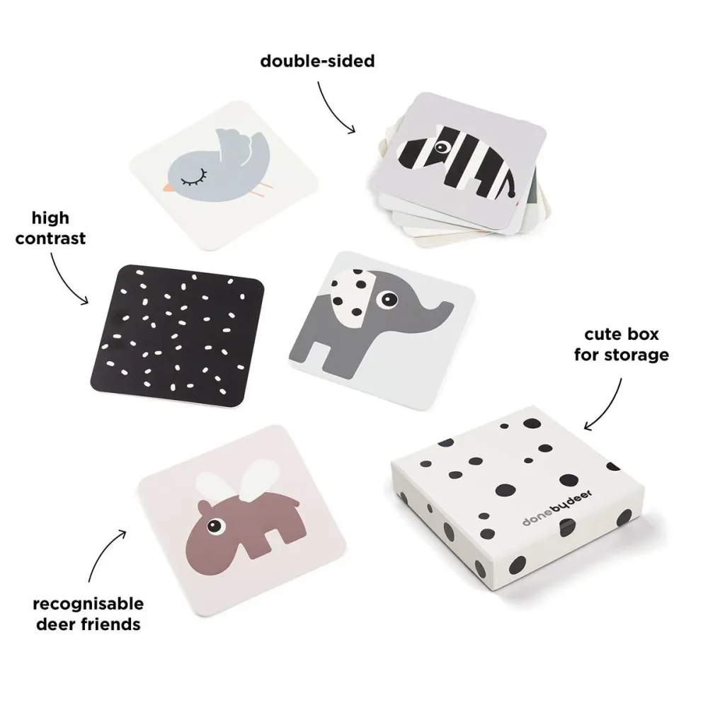 Deer Box Toy Contrast Cards Elphee tekemä