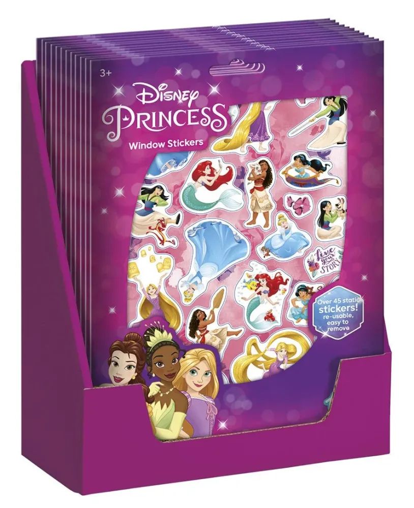 Disney prinsessat ikkuna tarroja