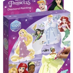 Disney prinsessat timantti maalaus