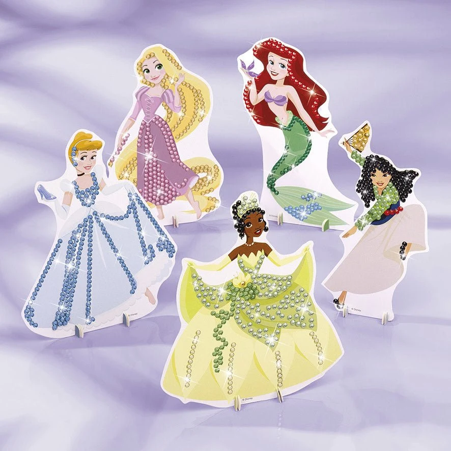 Disney prinsessat timantti maalaus