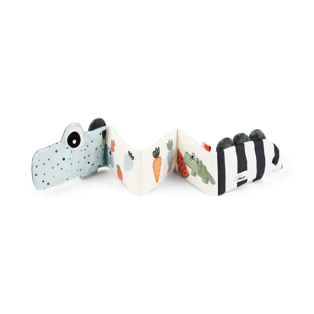 Done Deer Baby Booklet Croco Green -vihko