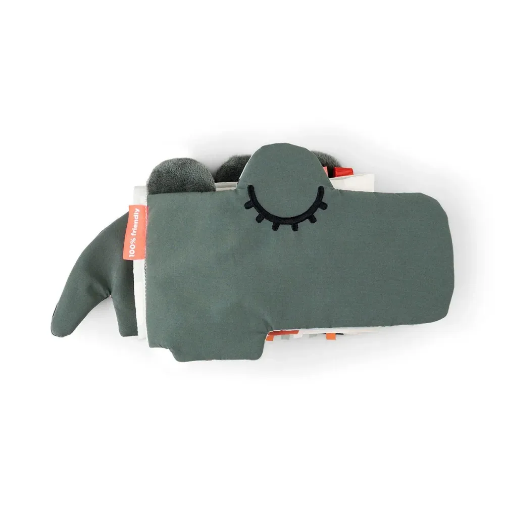 Done Deer Baby Booklet Croco Green -vihko