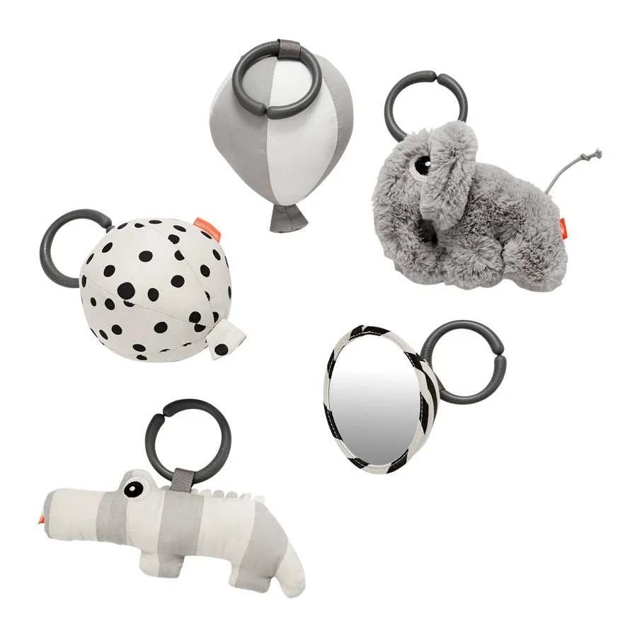 Done Deer Play matto Deer Friends Grey Harmaa